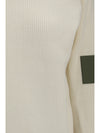 high-neck wool sweater