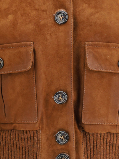 VALSTAR 38 suede leather jacket
