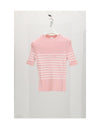 top knitwear marinier con logo