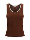 ribbed jersey top