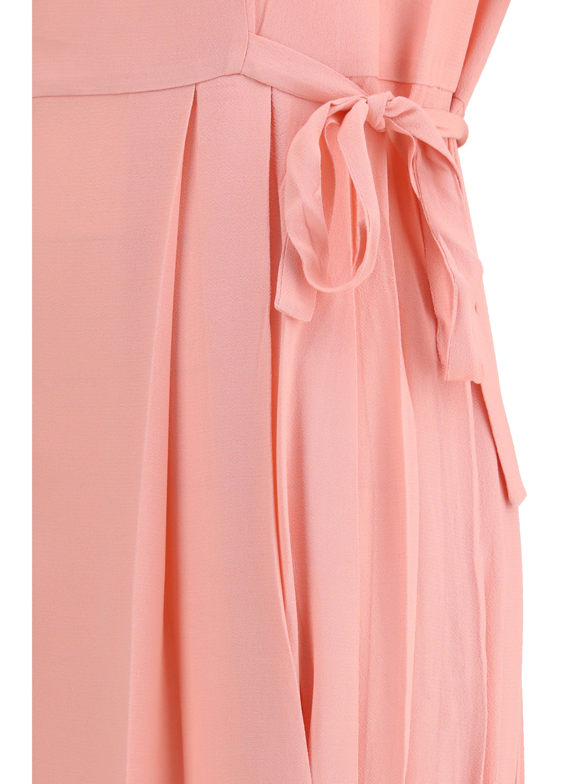 crêpe marocain dress