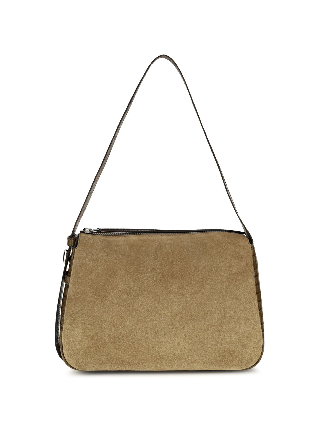 TORY BURCH OS romy suede shoulder bag