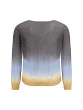 MIRROR IN THE SKY L gradient effect surya henley cardigan