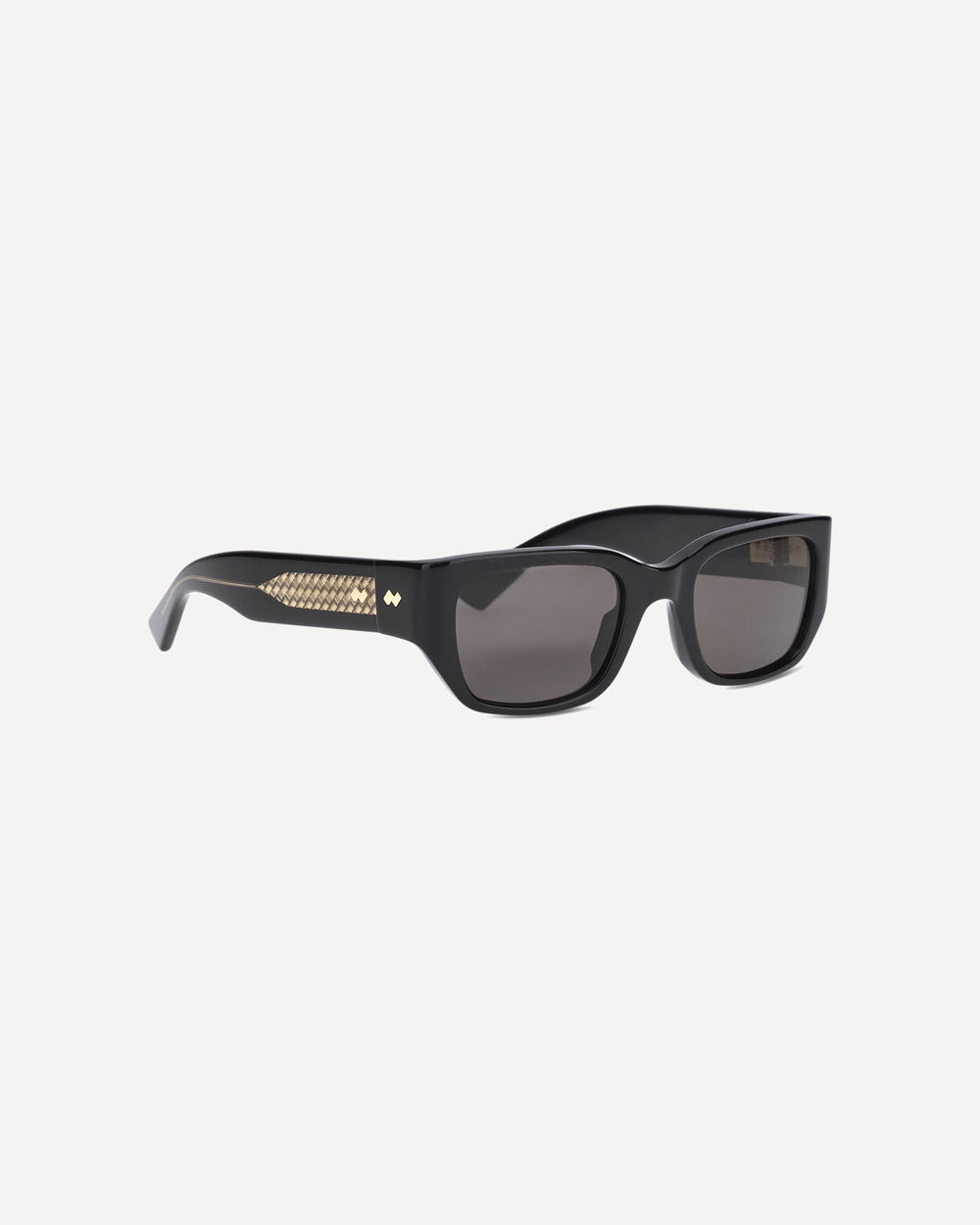intrecciato square sunglasses