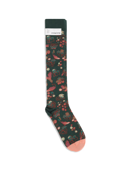 BONNE MAISON 36-38 nature-inspired pattern socks