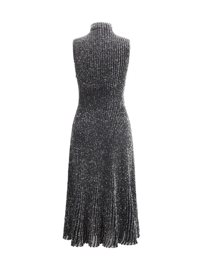 ALAIA 38 sequined midi dress 