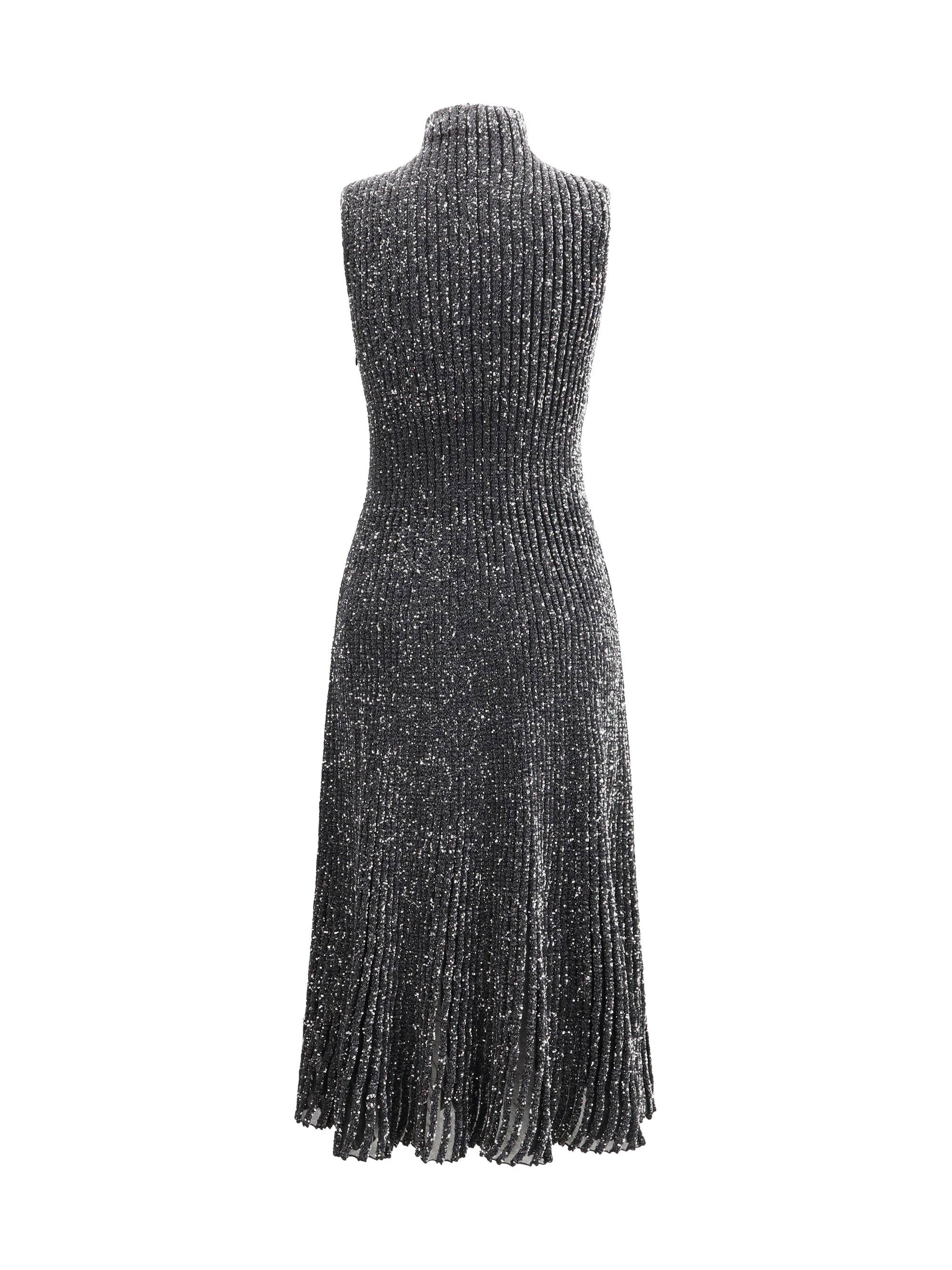 sequined midi dress