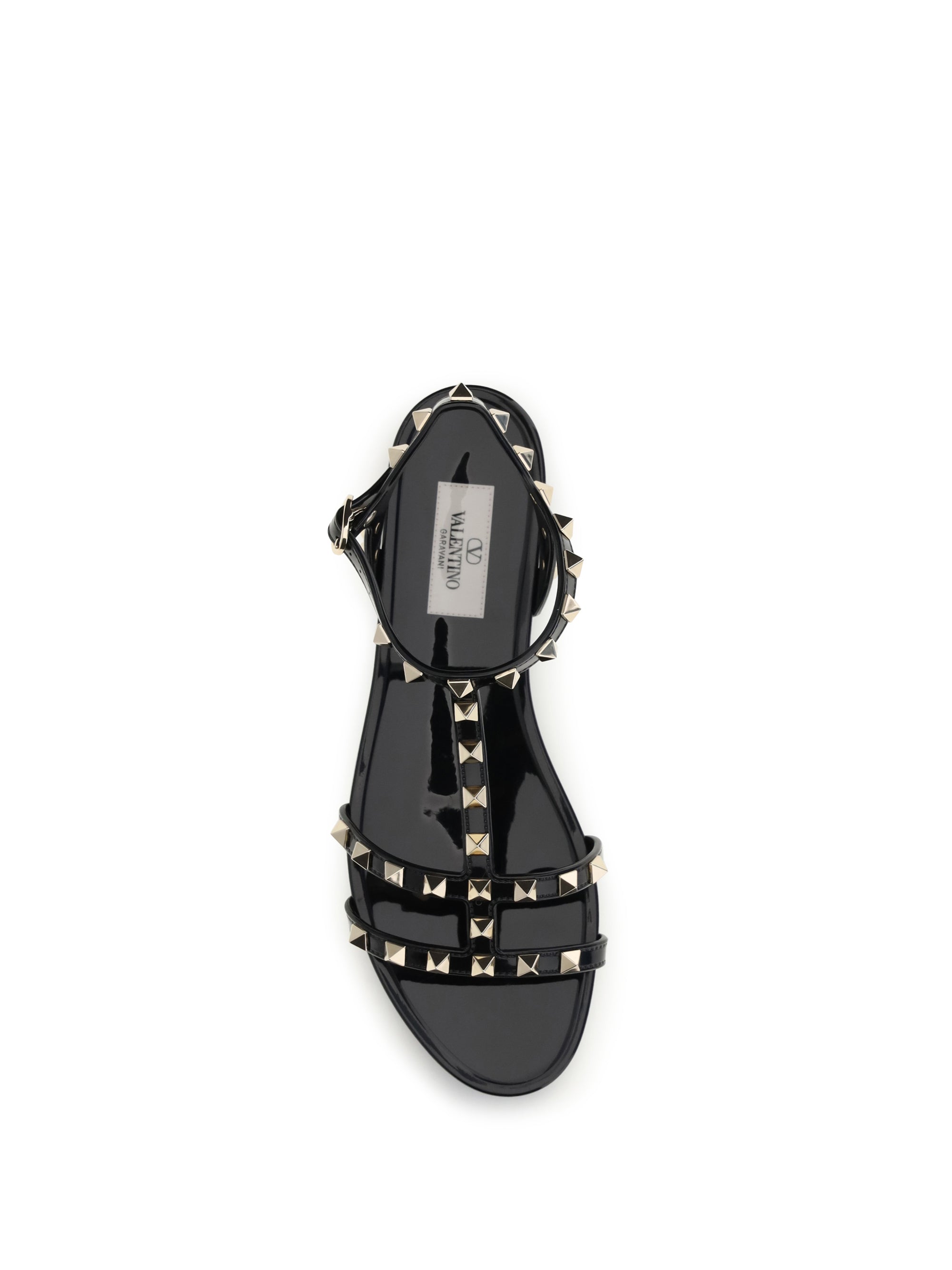 rubber rockstud sandals