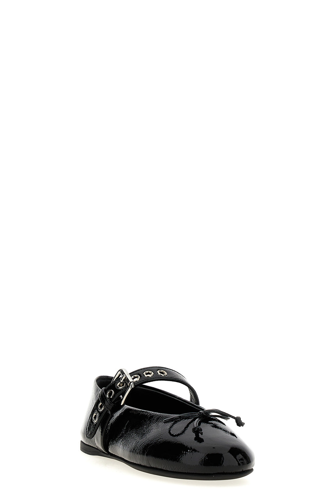 MIU MIU 36 shiny patent leather ballet flats