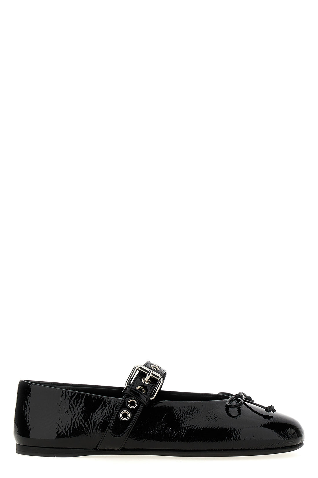 MIU MIU 36 shiny patent leather ballet flats