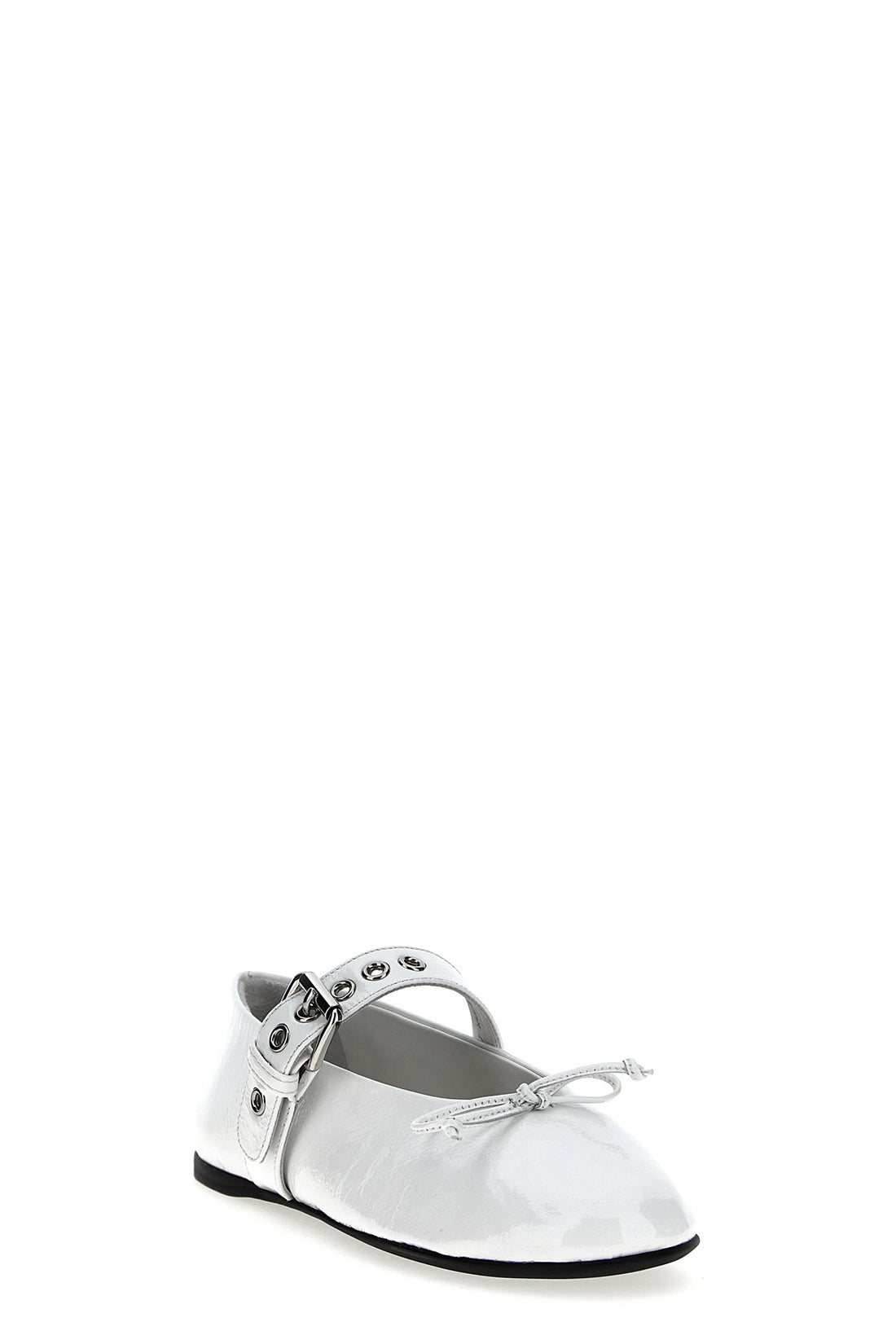 MIU MIU 36 shiny patent leather ballet flats