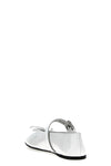 shiny patent leather ballet flats