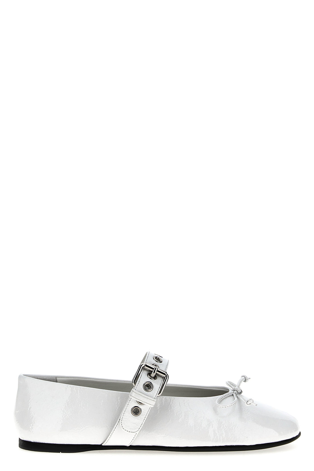MIU MIU 36 shiny patent leather ballet flats