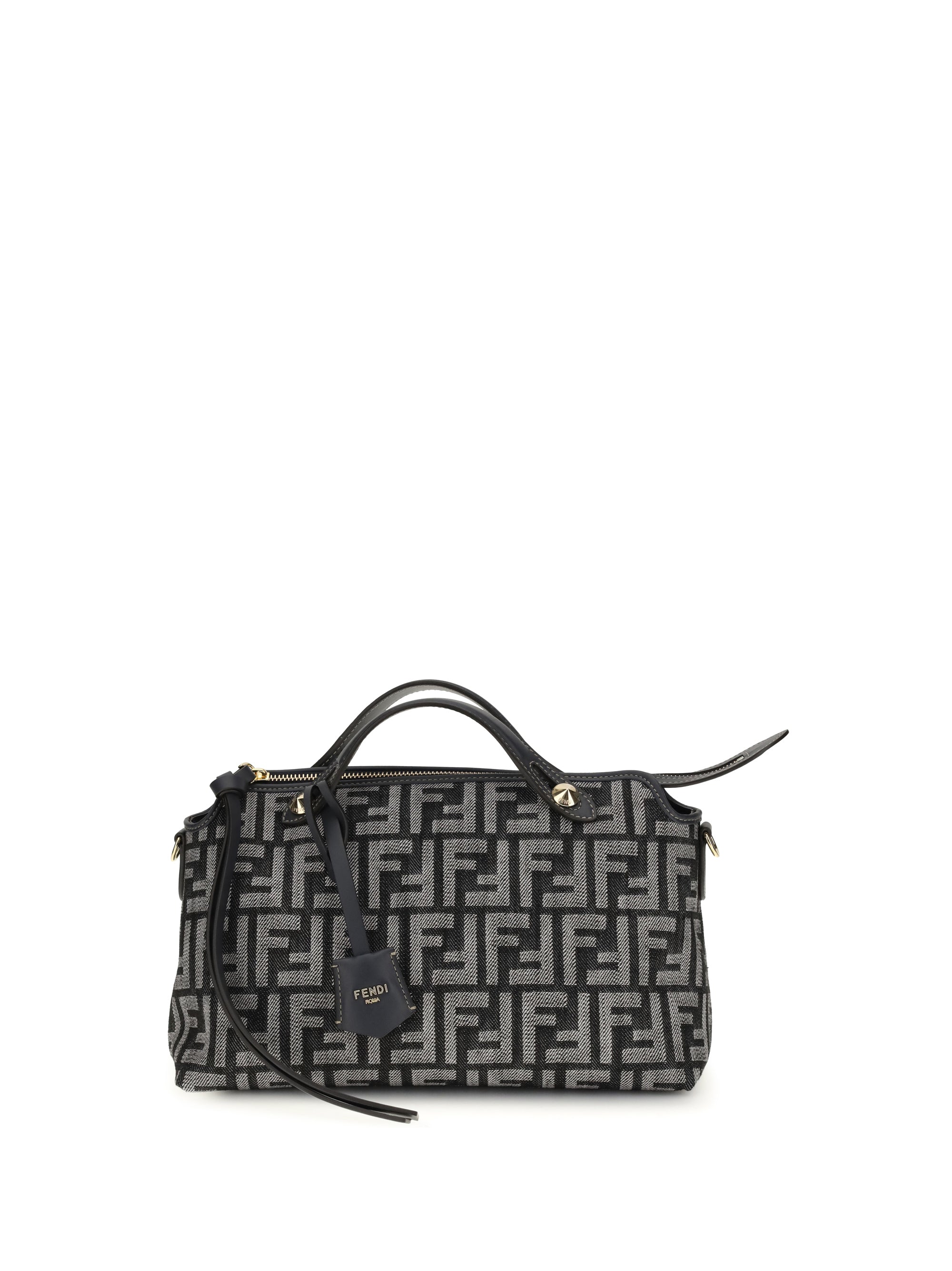 FENDI OS ff denim shoulder bag