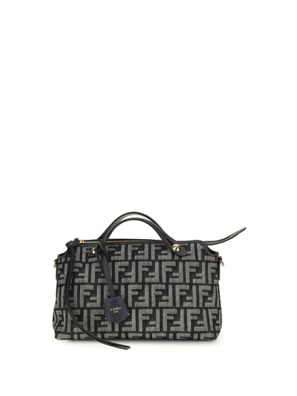 FENDI OS ff denim shoulder bag