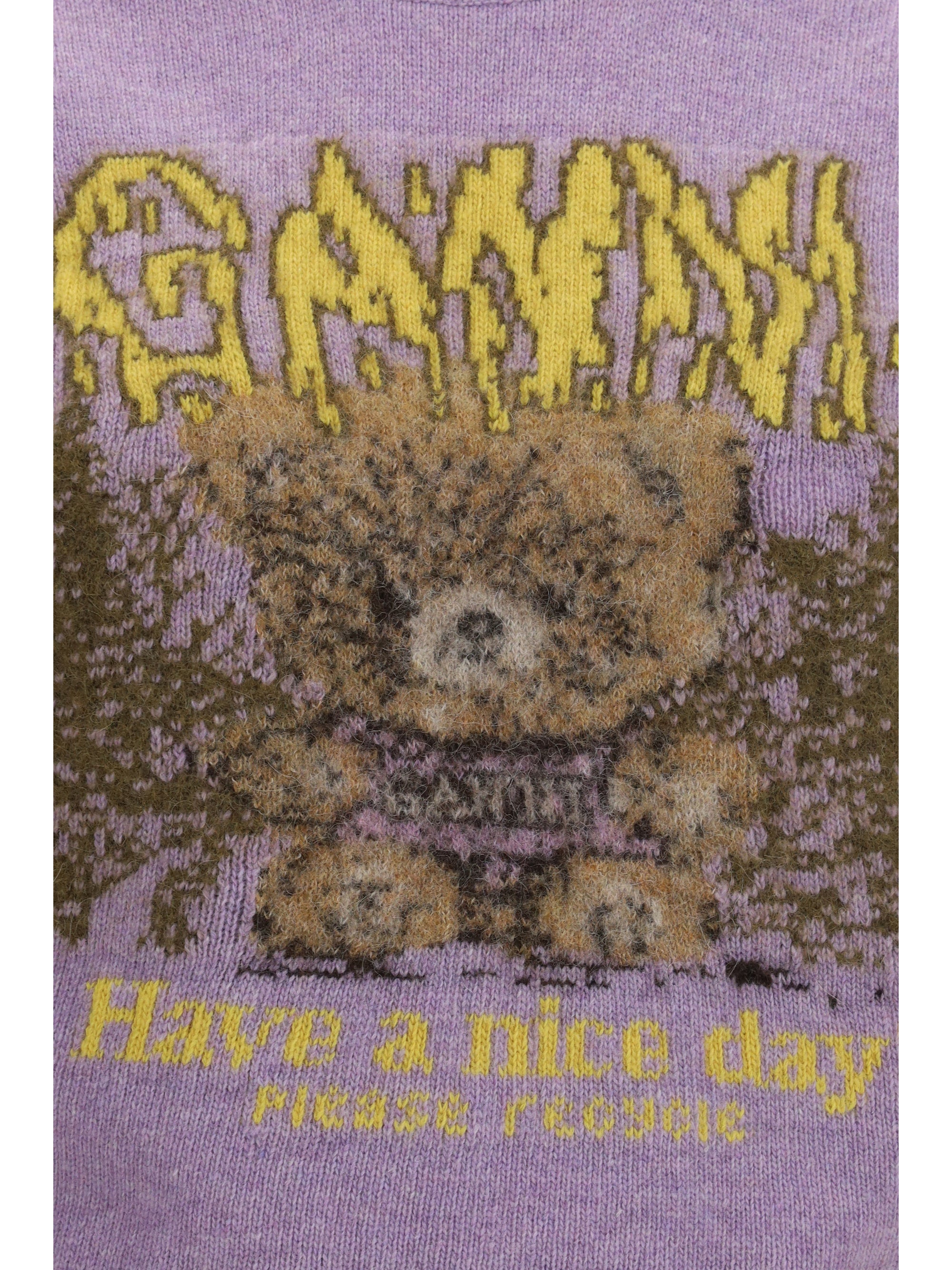 teddy alpaca and wool-blend vest