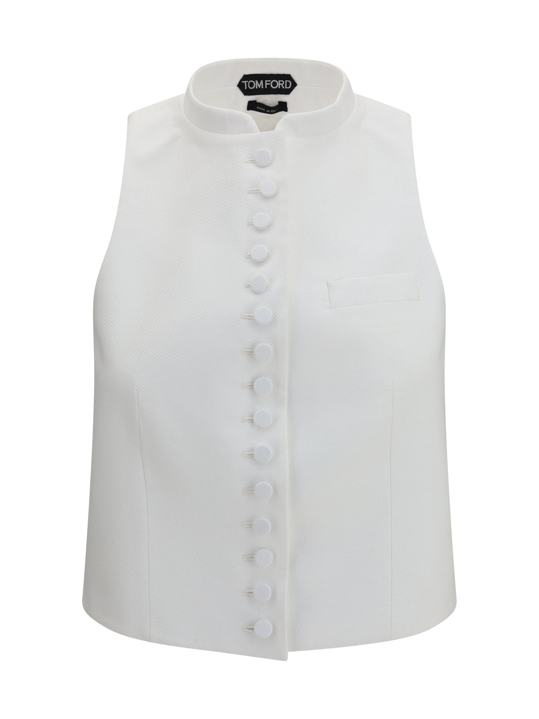 TOM FORD 40 cotton piqué waistcoat