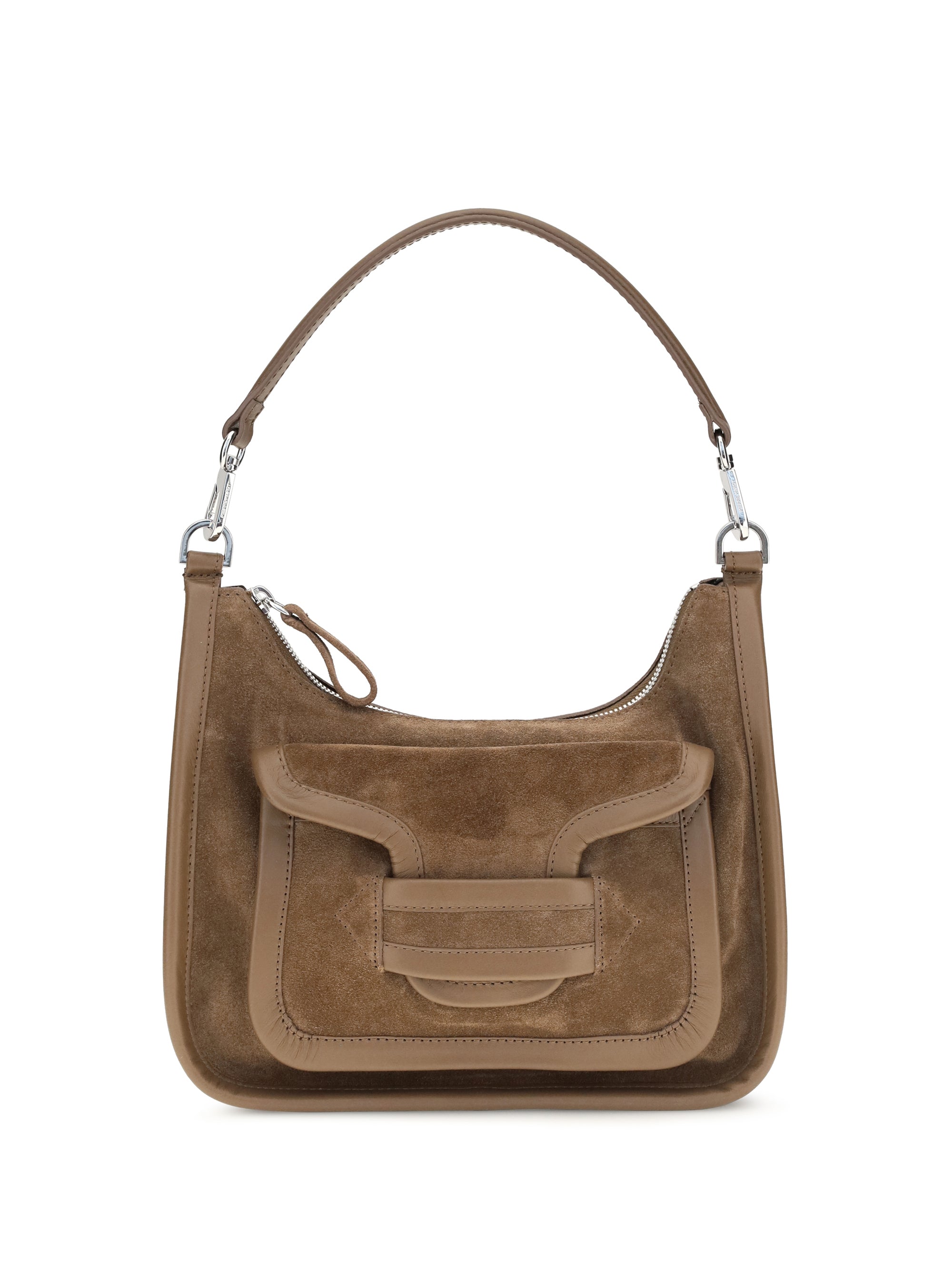 alpha day miss leather shoulder bag