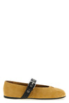 suede ballet flats