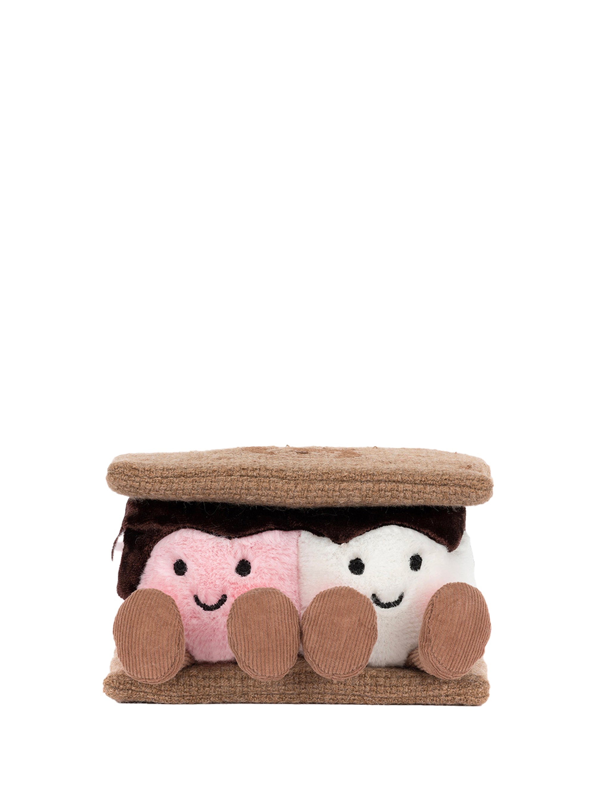amuseables s'mores marshmallows plush toy