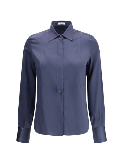BRUNELLO CUCINELLI L silk shirt 