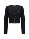 bea cropped wool cardigan
