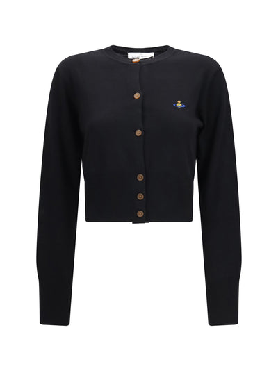 bea cropped wool cardigan