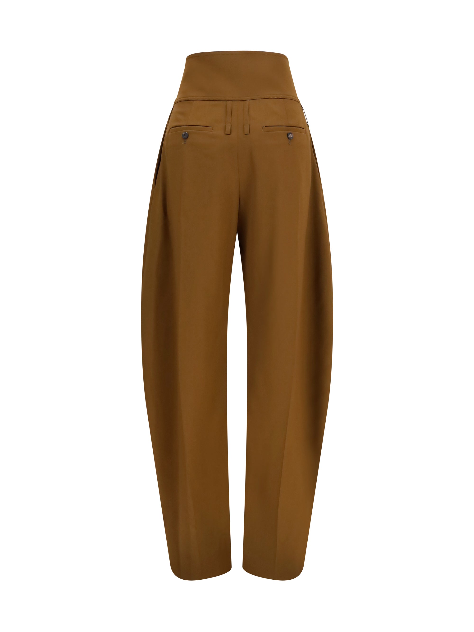 wide balloon-fit zip pants