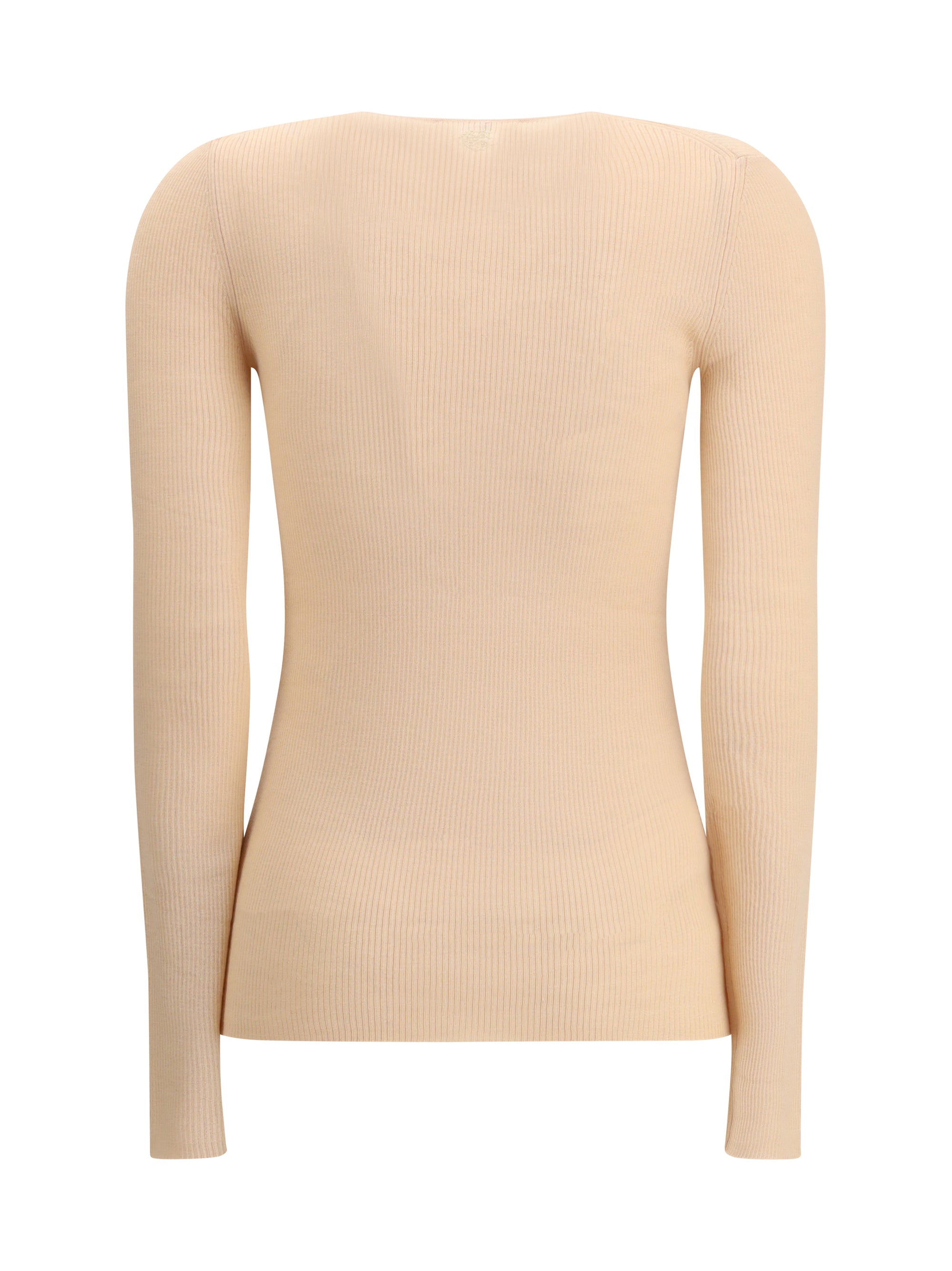 CHLOÉ L merino wool henley sweater