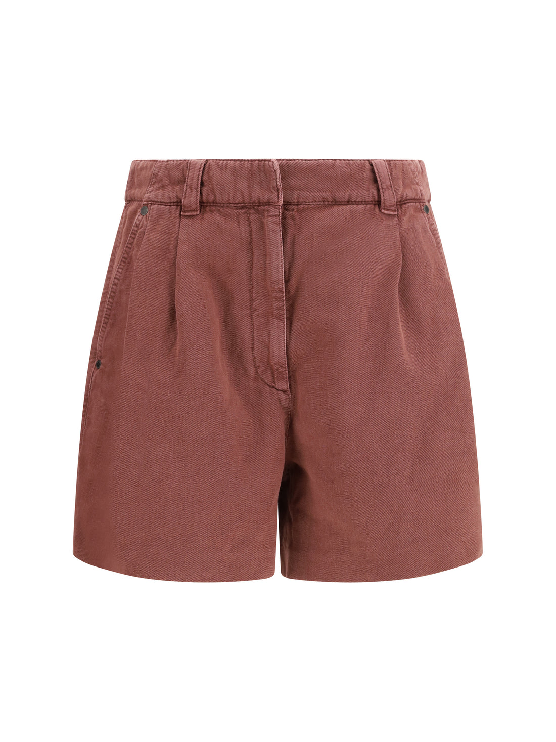 BRUNELLO CUCINELLI 38 linen shorts