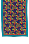 medium scarf in silk twill