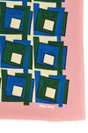 medium scarf in silk twill