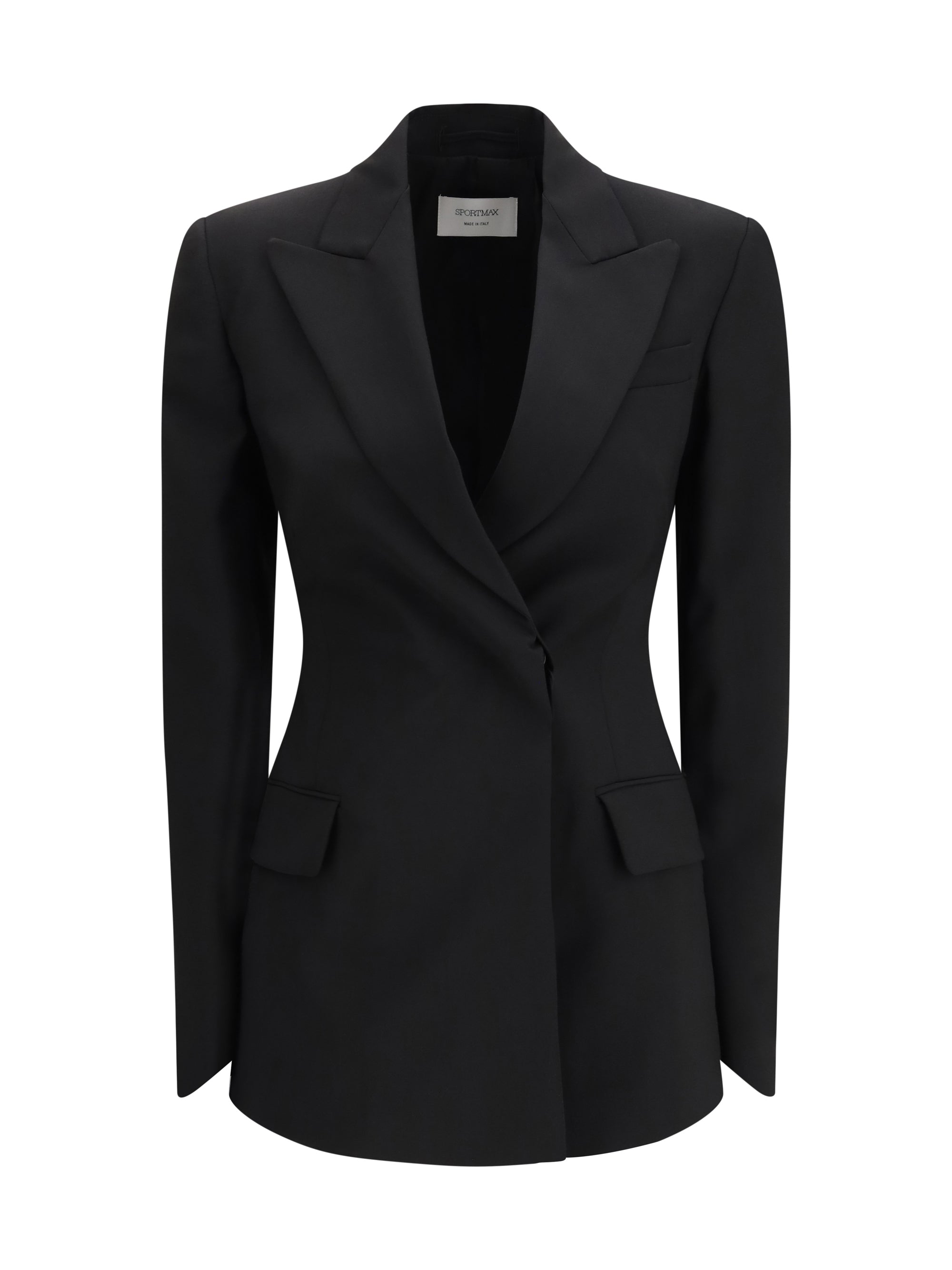 tailored wool blazer