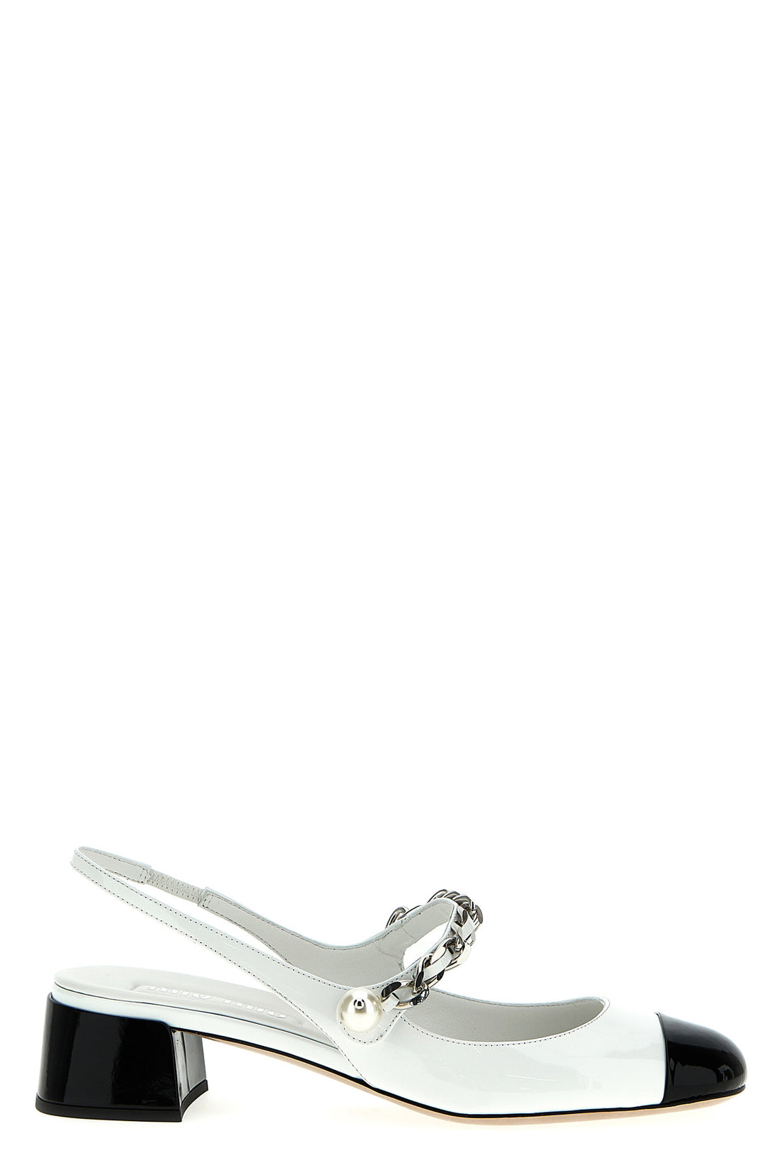 MIU MIU 40 patent leather slingback
