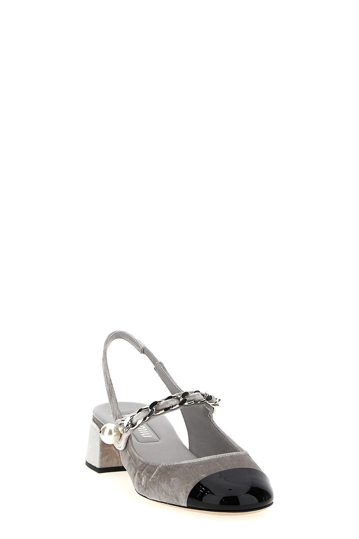 velvet slingback shoes