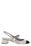 velvet slingback shoes
