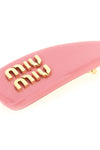 patent leather hair clip