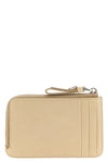 the miu miu leather envelope card holder is structured