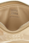 the miu miu leather envelope card holder is structured