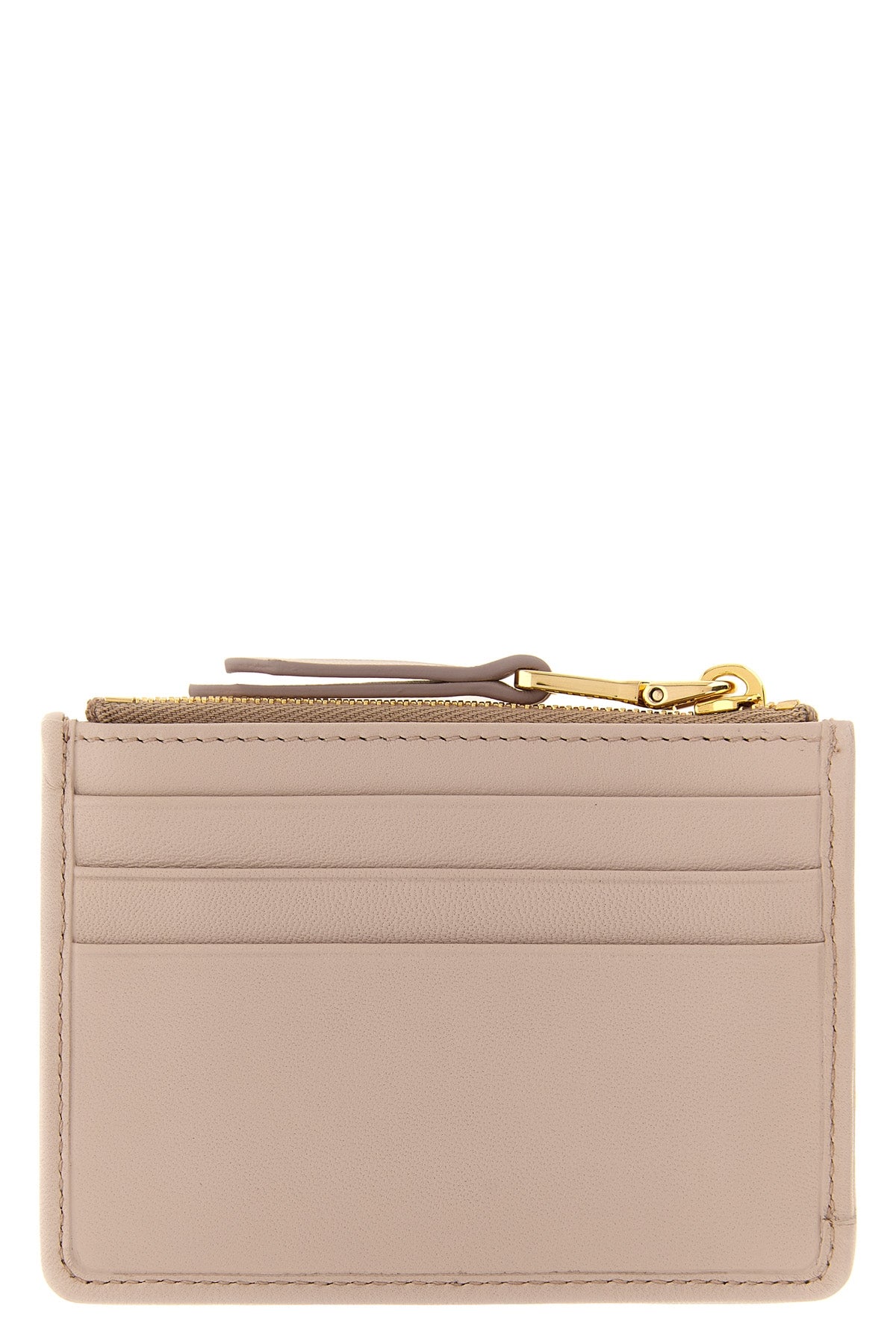the miu miu matelassé nappa leather card holder defines everyday elegance throug