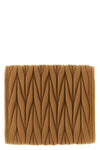 the miu miu small wallet in matelassé nappa leather represents the essence of th