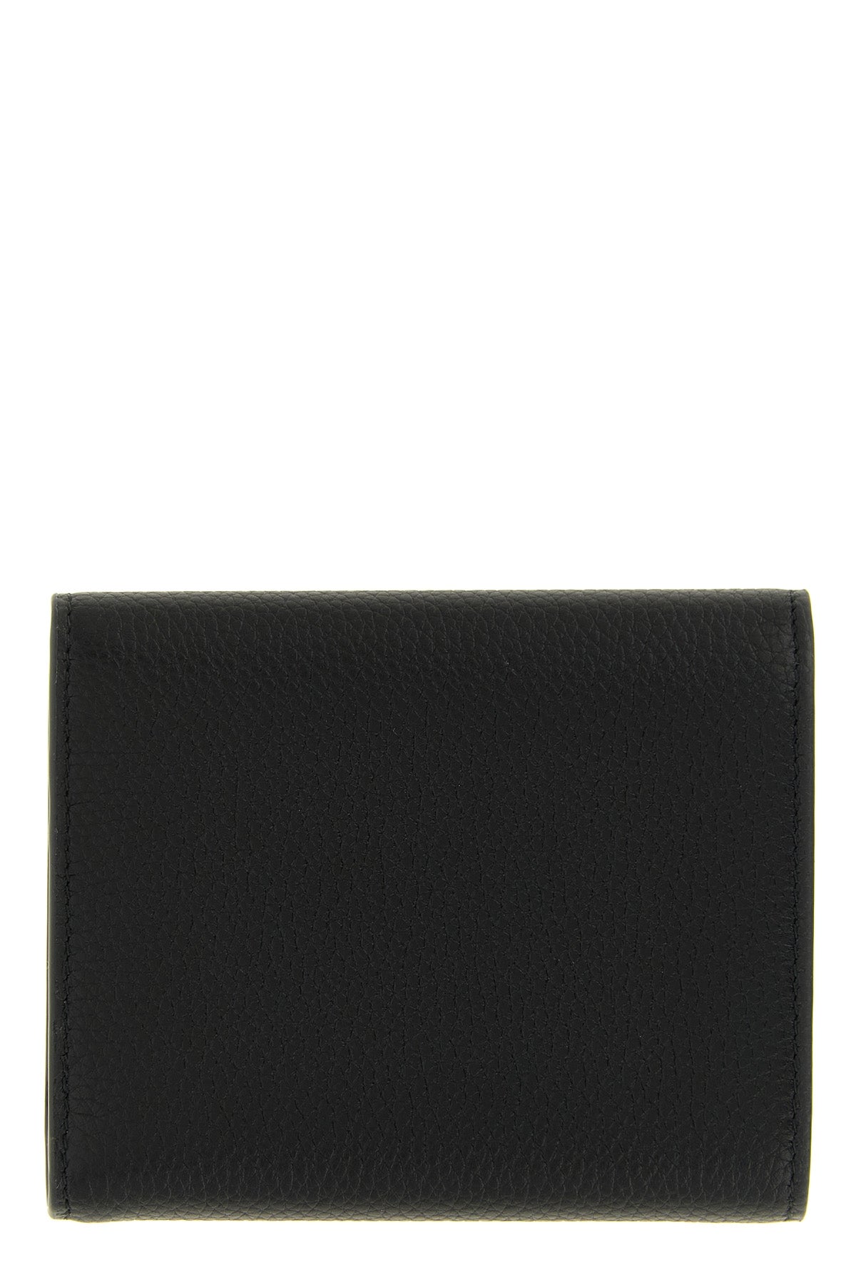 the miu miu compact black hammered leather wallet represents the essence of luxu