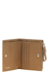 the miu miu small leather wallet embodies essential and sophisticated elegance