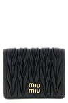 small wallet in matelassé nappa leather