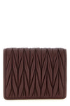 small wallet in matelassé nappa leather