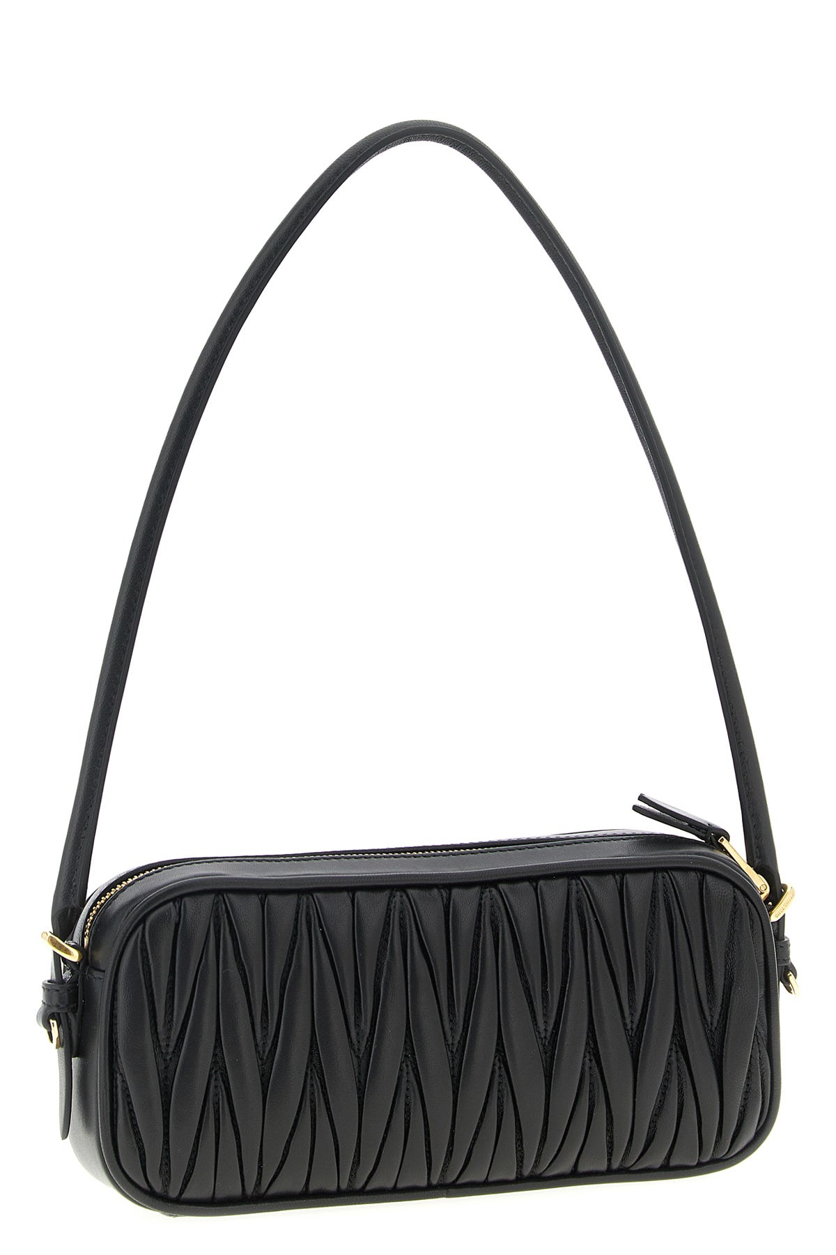 matelassé nappa pouch