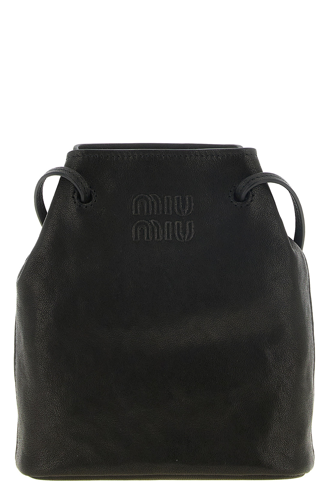 MIU MIU OS miu mius mini shoulder bag features a deconstructed and compact silhouette