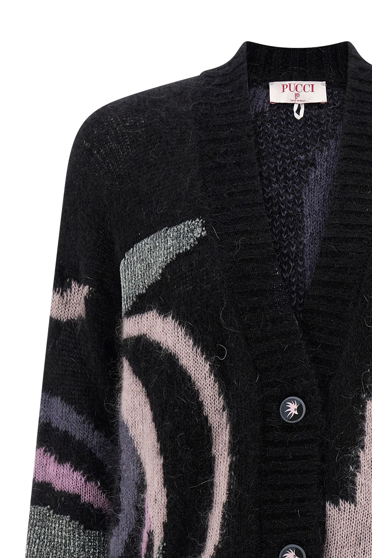 marmo print mohair