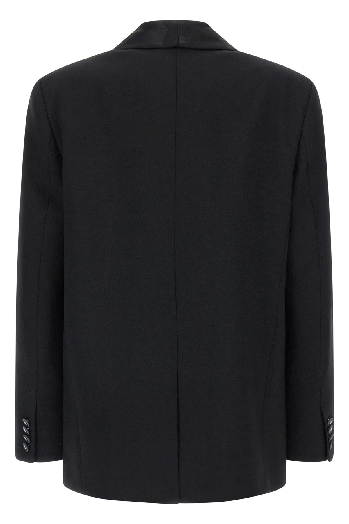 virgin wool single-breasted blazer