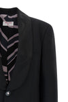 virgin wool single-breasted blazer